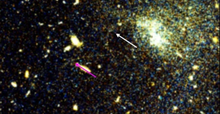 Astrônomos identificam “rio de estrelas” fora da Via Láctea